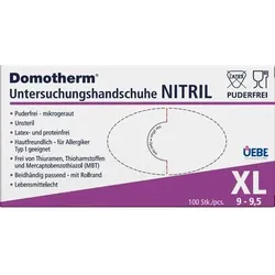 Domotherm Untersuchungshandschuhe Nitril Xl 100 ST