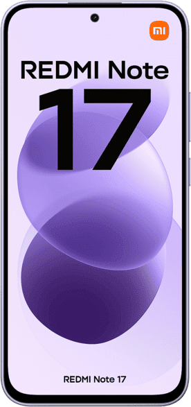 Xiaomi Redmi Note 17, Morado, 256GB, 6GB RAM, 6.99" AMOLED, Snapdragon 6s 4G Gen 2, 7700 mAh
