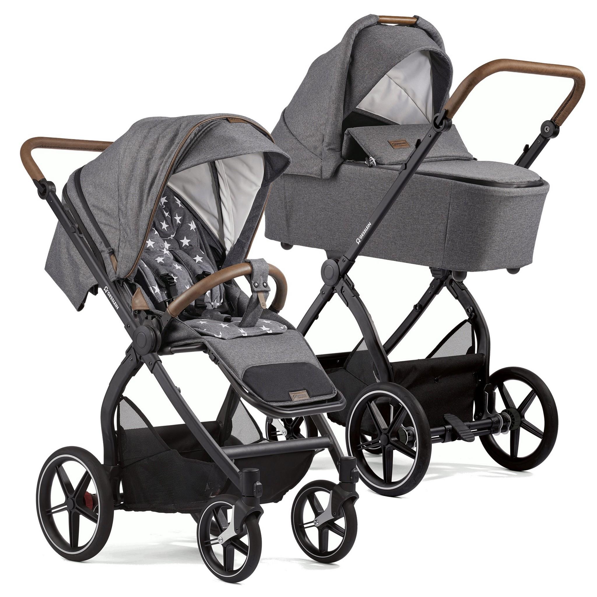 Gesslein FX4 Swing 2in1 Kinderwagen-Set inkl. Babywanne Panorama Lyx 559559