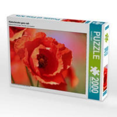 CALVENDO Puzzle Klatschmohn ganz nah | 2000 Teile Lege-Größe 90x67cm Foto-Puzzle für glückliche Stunden