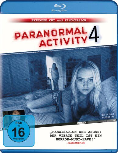 Henry Joost - Paranormal Activity 4 (Extended Cut) [Blu-ray] - Preis vom 11.10.2026 15:43:13 h