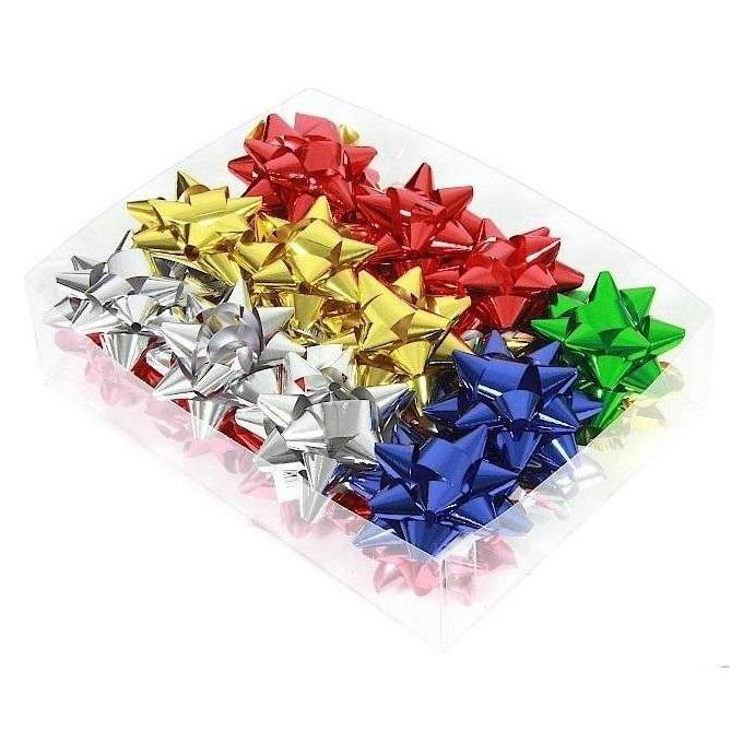 Partydeco Metallische Rosetten (24 Stück) (24 Stk.) (48985949)