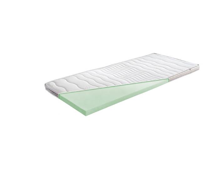 MeineMatratze24, Topper Kaltschaum H2, 7 cm hoch, Kaltschaum, Optimale Druckentlastung und waschbarer Bezug mit Klimaband