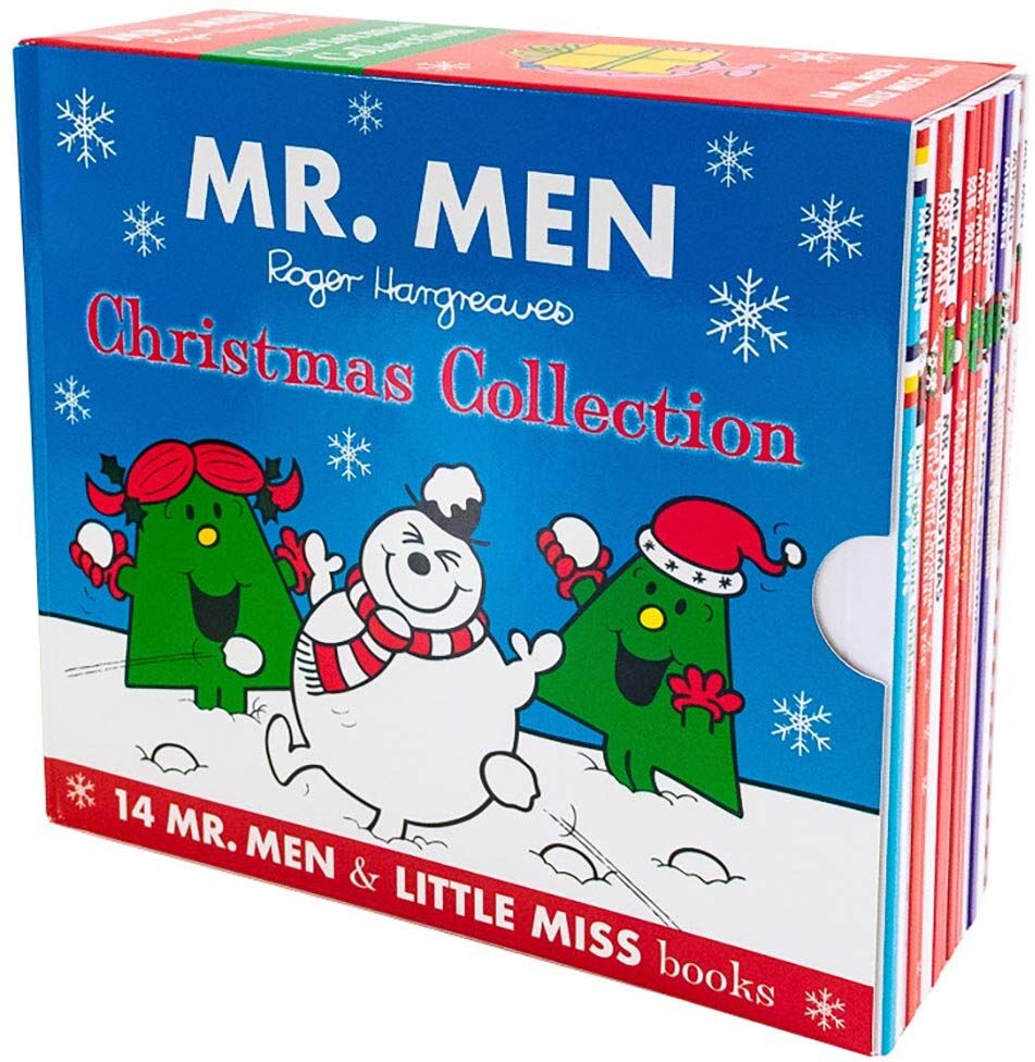 Egmont Mr Men and Little Miss Christmas Collection 14 Books Set by Roger Hargreaves - Paperback - Ages 0-5 - Festive Gift Box Set