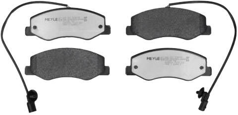 MEYLE 025 251 7218/PD Brake pad set