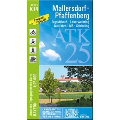 Mallersdorf, Sonstige von , Landesamt für Digitalisierung, Breitband und Vermessung, Bayern, 978-3-89933-654-2