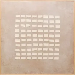 KARE DESIGN Wandbild 100 x cm Art Row 57800 Baumwolle Beige