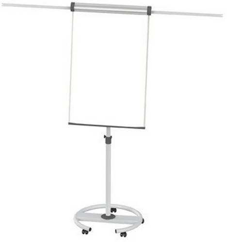 Maul Mobiles Flipchart MAULsolid (B x H) 66 cm x 97 cm Grau Inkl. Ablageschale, Inkl. Blockhalter, Inkl. Papierhalterhalter, abwischbar