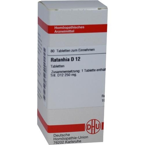 DHU-Arzneimittel GmbH & Co. KG Ratanhia D12 Tabletten 07178652