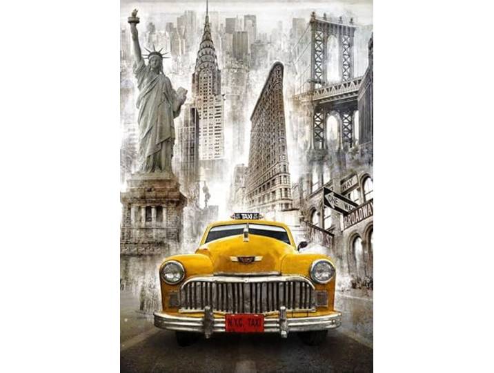 Wizardi Diamant schilderij Kit - New York Taxi