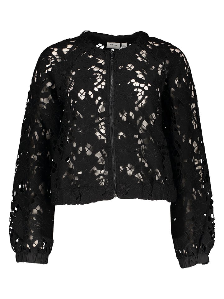 Vila Blouson in Schwarz - 38