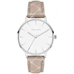 Tamaris Armbanduhr  The Beige Logo Leather