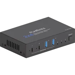 PURE PT-SW-U324 - USB Industrie Switch, 2 x 4 Port, 5 Gb/s