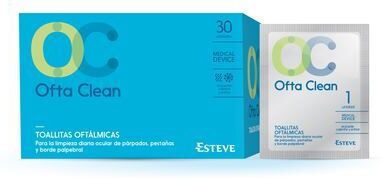 Dr. Esteve Ophthalmic Oftaclean 30 towelettes