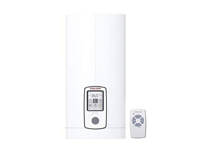 STIEBEL ELTRON Vollelektronischer Durchlauferhitzer DHE Connect 18/21/24 kW, immer gradgenaue Temperatur, energiesparend dank 4i Technologie, WLAN Radio, Bluetooth, VDE geprüft, 234467