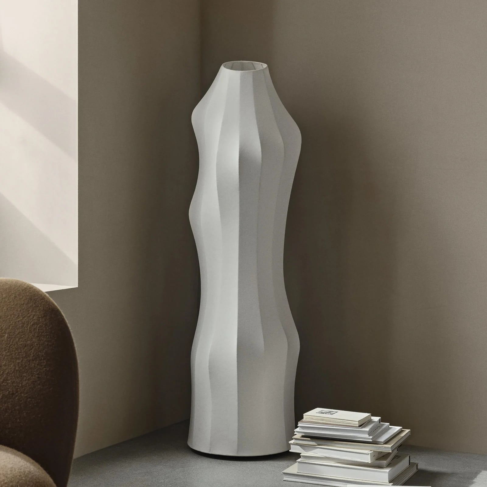 Ferm Living Dea Vloerlamp - Wit - Metaal