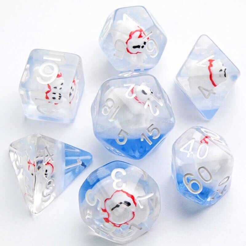 Gamegenic Embraced Series Polar bear - Set de 7 Dés