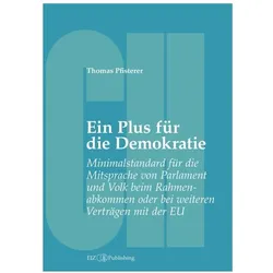 Ein Plus für die Demokratie, Sachbücher von Thomas Pfisterer