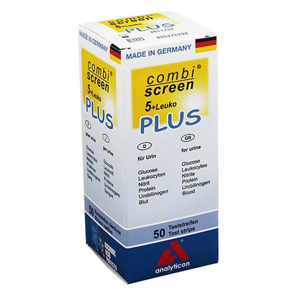 ANALYTICON Biotechnologies GmbH Combiscreen 5+leuko Plus Teststreifen 04809916