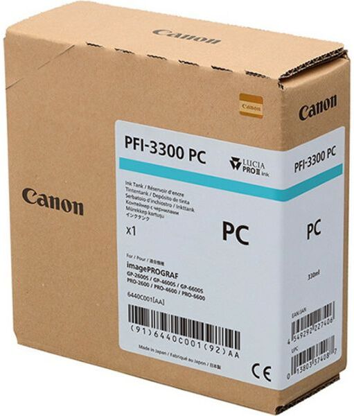 Canon PFI-3300PC - Fotocyan - Druckerpatrone