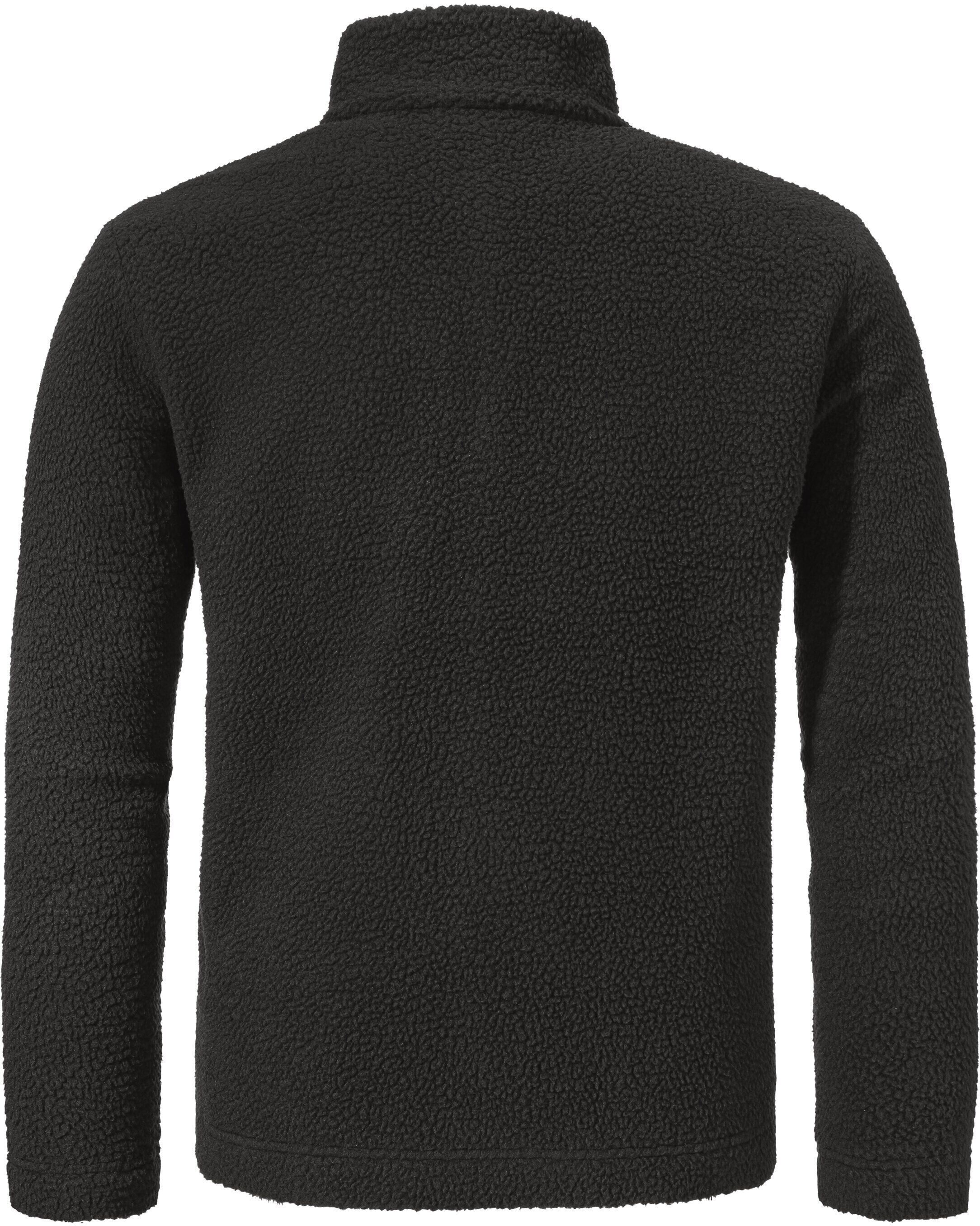 Fleecejacke SCHÖFFEL "CIRC Fleece Jk Style Purga MNS", Herren, Gr. 50, schwarz, Obermaterial: 100% Polyester, normal, Jacken Fleecejacke, lockere Passform, überschnittene Schultern schwarz 50