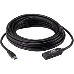 ATEN UE331C Verlängerungskabel, USB 3,2 Gen1, USB-A Stecker zu USB-C Buchse, 10m