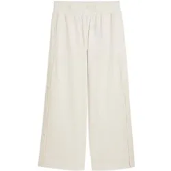 PUMA Damen Hosen lang Da WARDROBE ESS Low Rise Popper Pants op, Größe XL in Wei? Wei?