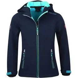 TROLLKIDS Girls Trollfjord Jacket, Größe 98 in Blau Blau