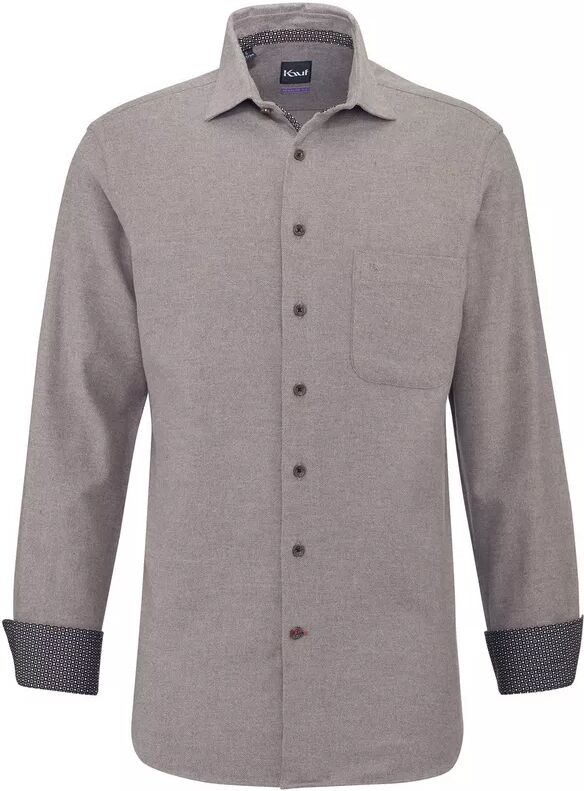 Kauf - Hemd, Regular Fit, langarm, für Herren, Braun, Größe 40