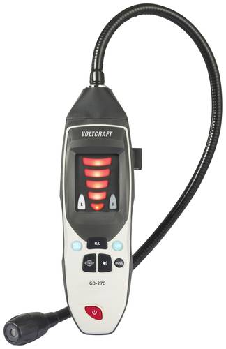 VOLTCRAFT Gasleck-Detektor GD-270 Methan, Wasserstoff, Propan, Ethylen, Ethan, Hexan, Benzol, Iso-Butan, Ethanol, Acetaldehyd