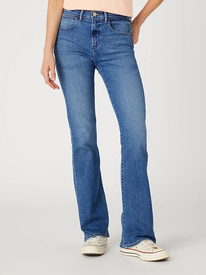 Wrangler Jeans - Bootcut - in Blau - W31/L30
