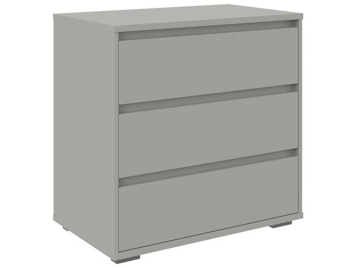 Carryhome Kommode, Graugrün, Kunststoff, 3 Schublade(n) Schubladen, 80.1x78.8x48 cm, Wohnzimmer, Kommoden & Sideboards, Kommoden