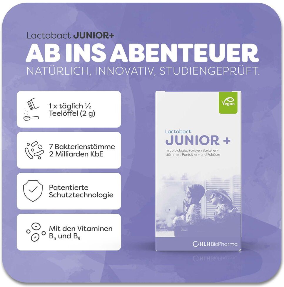 Lactobact Junior Pulver 60 g