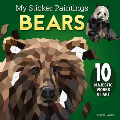 My Sticker Paintings: Bears, von Logan Powell, David & Charles, 978-1-64124-451-0