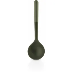 EVA SOLO Green tool Schöpflöffel, Schöpfkelle, Suppenkelle, Kelle, Suppenlöffel, Kunststoff / Silikon, Grün, 29.4 cm, 531535