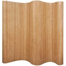 vidaXL Raumteiler Bambus Natur 250x165 cm