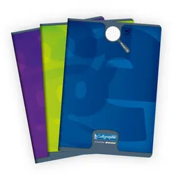 Calligraphe 10x Heft Calligraph A4 90g 48 Bl  kariert- Sortiert 108735C