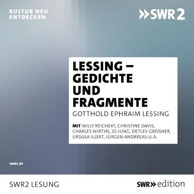 Lessing - Gedichte und Fragmente - Gotthold Ephraim Lessing, Audio, 9783956157790