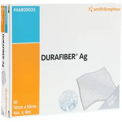 Durafiber Ag 10x10 cm Verband 10 St