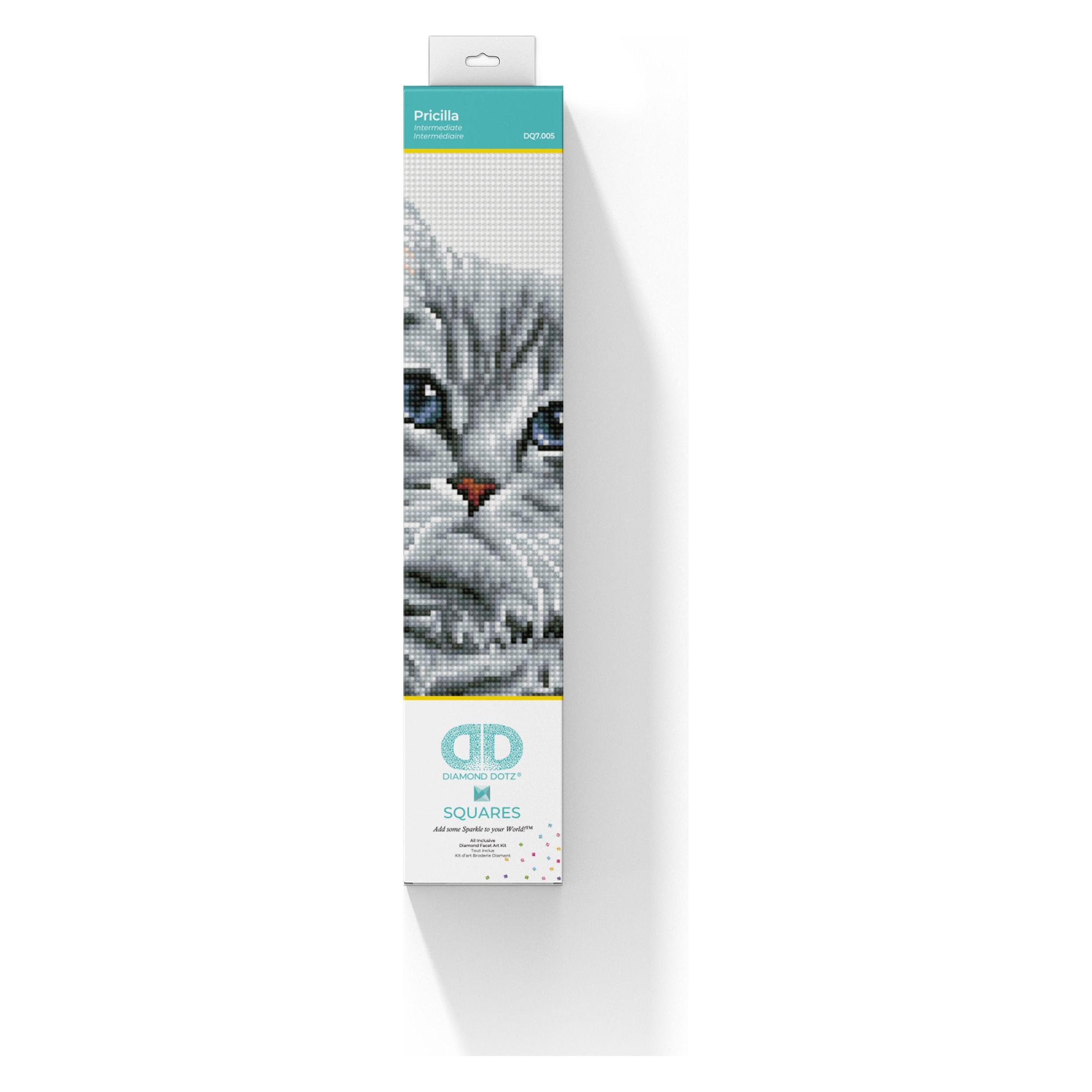 Diamond Dotz Squares Katze Pricilla (DQ7.005)