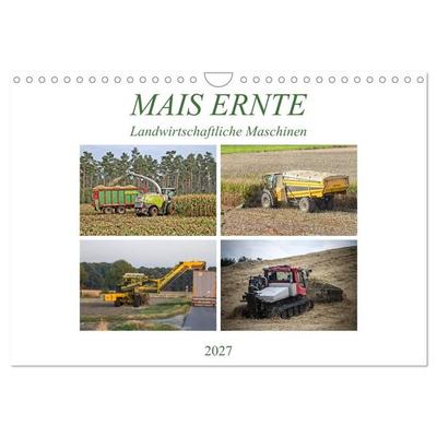 MAIS ERNTE (Wandkalender 2027 DIN A4 quer), CALVENDO Monatskalender