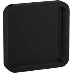 Griffwerk R8-QUATTRO -Graphitschwarz Griffmuschel-Paar -Sensat.  -für Glas -58x58x9mm