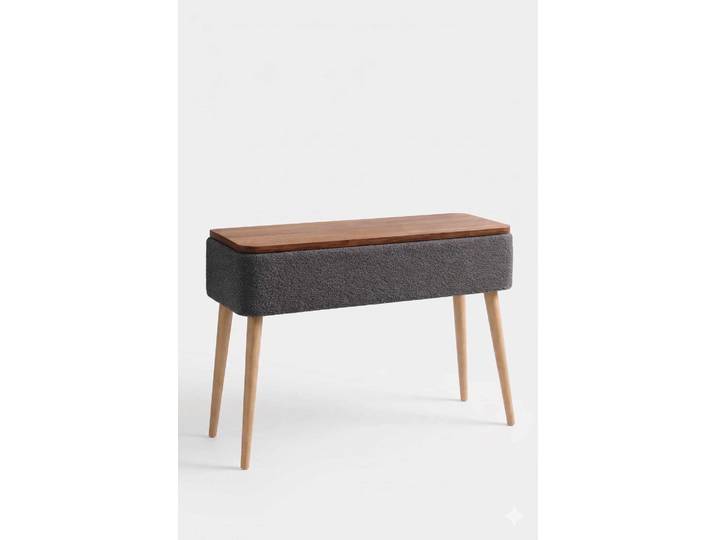 Buffet en bois  Sole  - 90 x 90 x 30 cm - Anthracite