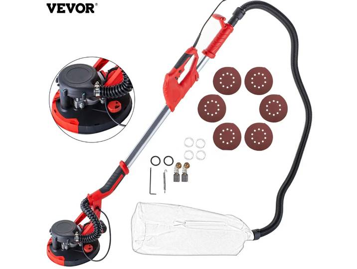 VEVOR Pro Leg Stretcher 220LBS Machine d'étirement des jambes, Ponceuse électrique pour plaques de plâtre, Machine de polissage, Ponceuse extensible