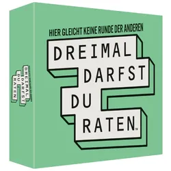 Kylskapspoesi AB Dreimal darfst du raten – Hier gleicht keine Runde der Anderen