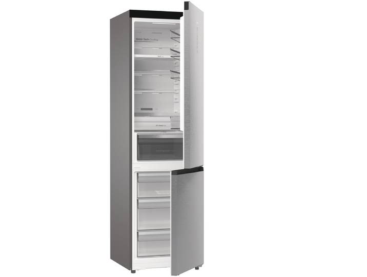 Hisense RB5P410SACA 203 cm hoch 59,5 cm breit BigVolumen Modell mit insgesamt 413 Liter