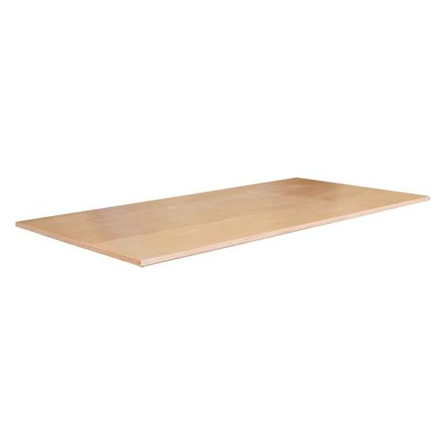 Unicraft Stürmer - Arbeitsplatte Buche-Multiplex 1250 x 800 mm (Holz) (6110301)