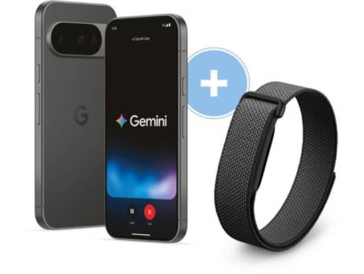 Google - Smartphone Pack Pixel 10 5g 128go Noir + Fitbit Air