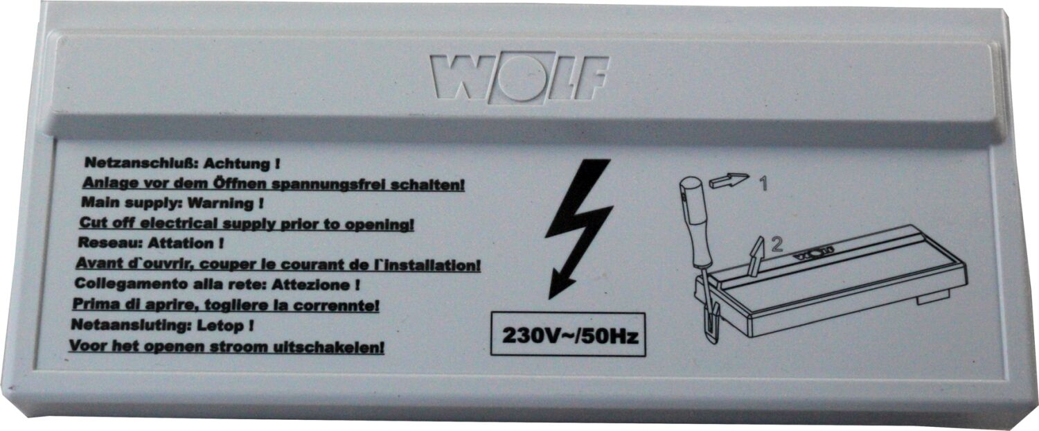 Boîte de connexion Wolf boîte à bornes 1731232 pour TOB-18