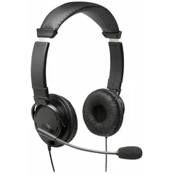 KENSINGTON Headset Hi-Fi mit Mikrofon, USB, 1.80m Kabel Farbe: schwarz